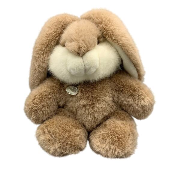 Gund Platinum Edition Bunny Plush Heather Rabbit Brown Squishy Stuffed Animal 82 - Picture 1 of 13